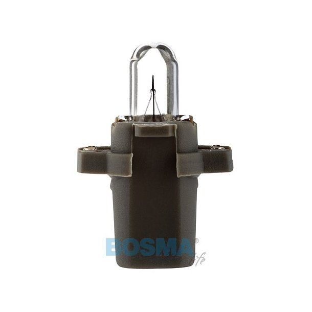 12V 1.2W B8.3d Svart