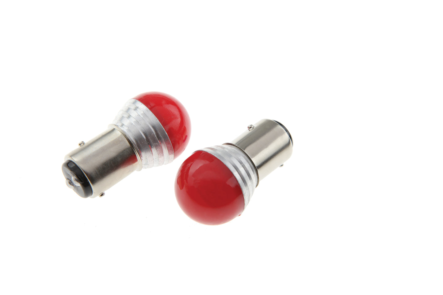 12V P21/5W BAY15d SMD 2835 RØD MATT