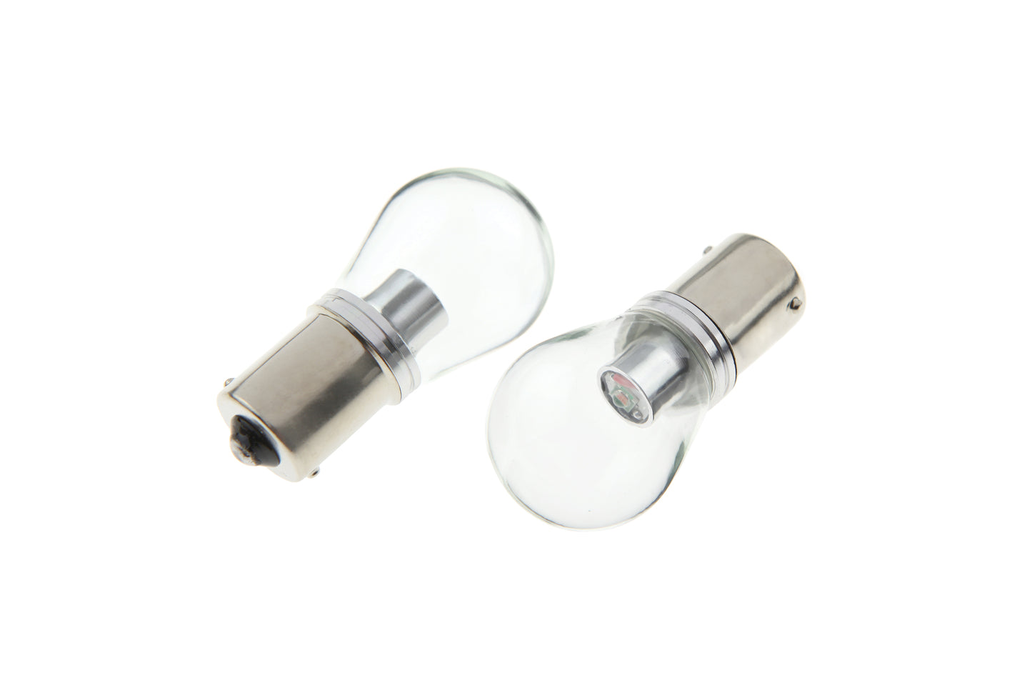 12V P21W BA15s CREE3535 KLAR RØD